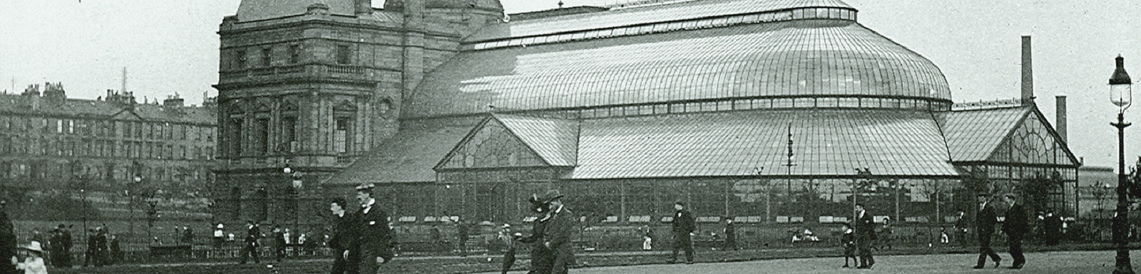 The People's Palace and Winter Gardens in 1910, image courtesy of Glasgow City Council